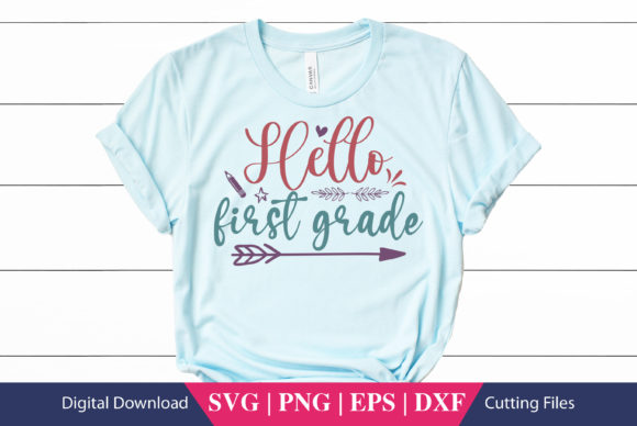 Hello First Grade SVG: Crafts & Graphics Review