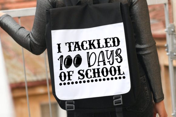 I Tackled 100 Days of School Svg: Graphics for Crafts