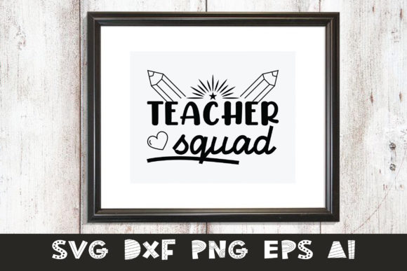 Teacher Squad Graphics for Crafts Review