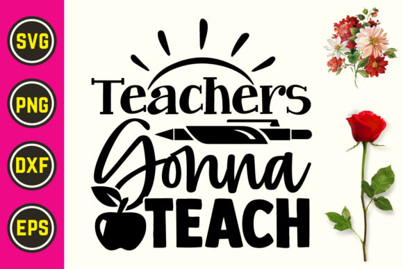 Teacher SVG 55: Graphics for Crafts & Sales